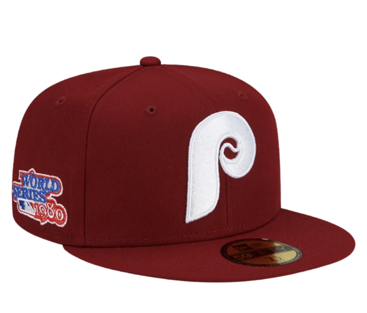 New Era Phillies 80 WS Sidepatch