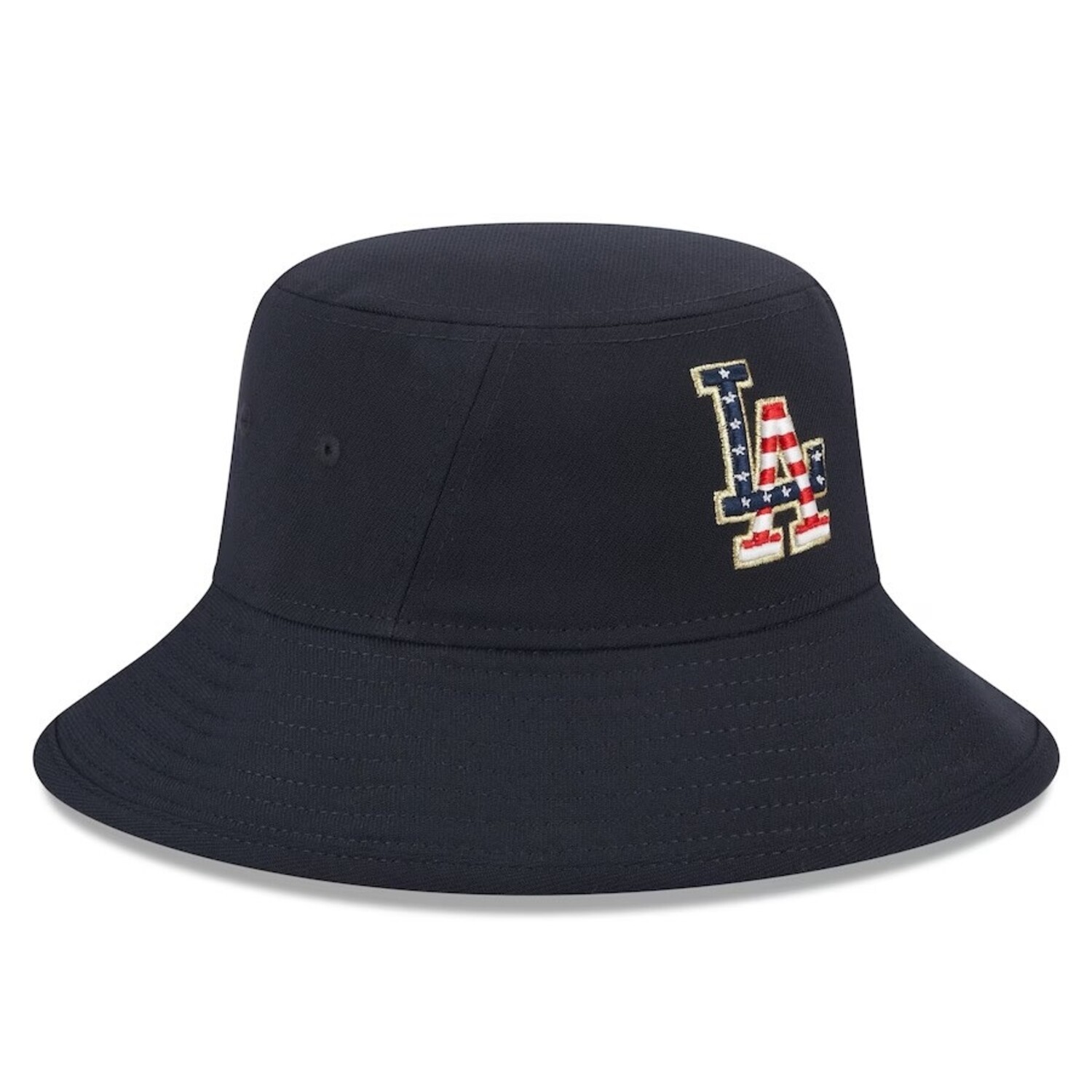 New Era LA Dodgers 4th of July 2023 Bucket Hat Navy
