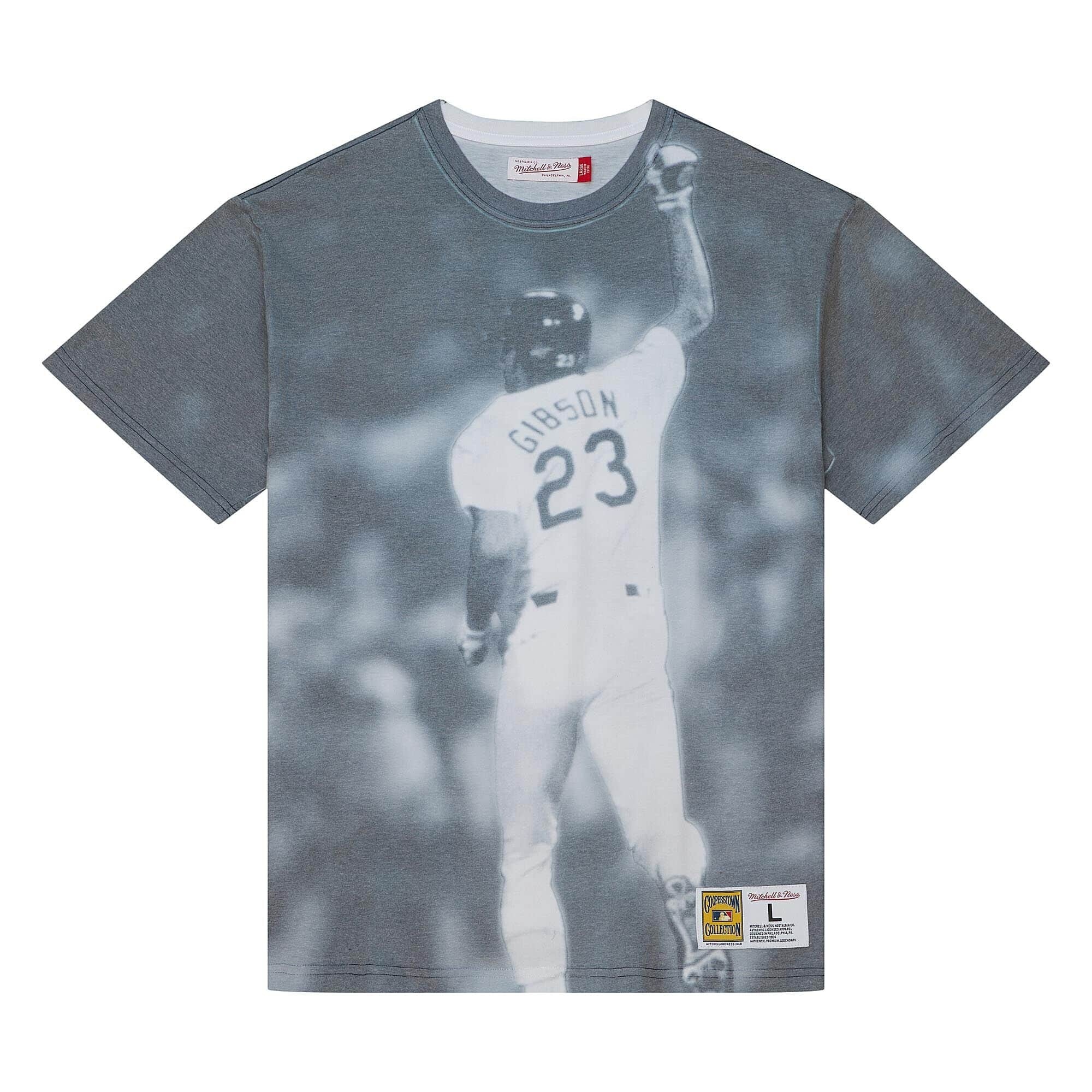LA Dodgers M&N Highlight Sublimated Kirk Gibson T-Shirt