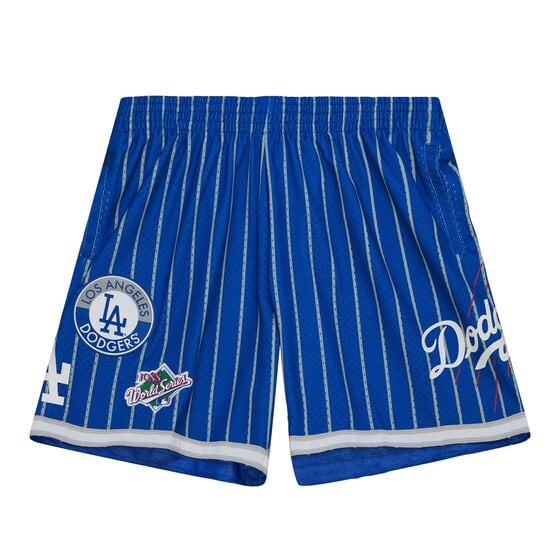 New Era Los Angeles Dodgers Basketball Shorts Purple