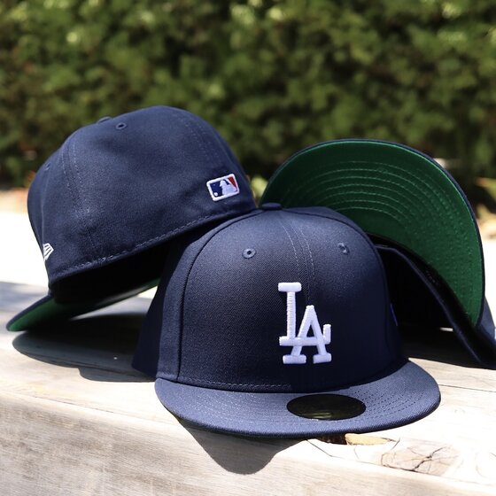 Brooklyn Dodgers 100 Years Jackie Robinson 59FIFTY New Era Fitted Hat (Black Gray Under BRIM) 7 1/8