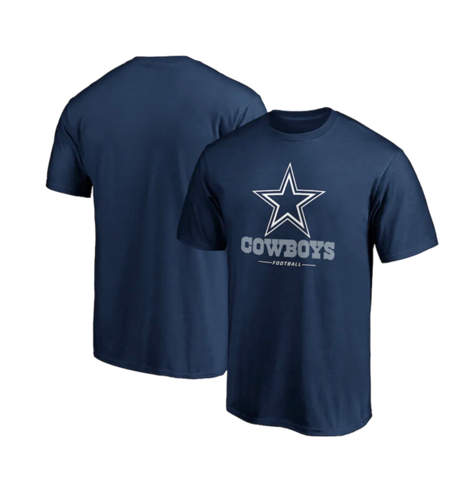 Cowboys Navy Slogan S/S Tee - The Locker Room of Downey