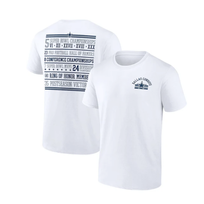 Fanatics Cowboys 2023 White Stats S/S Tee