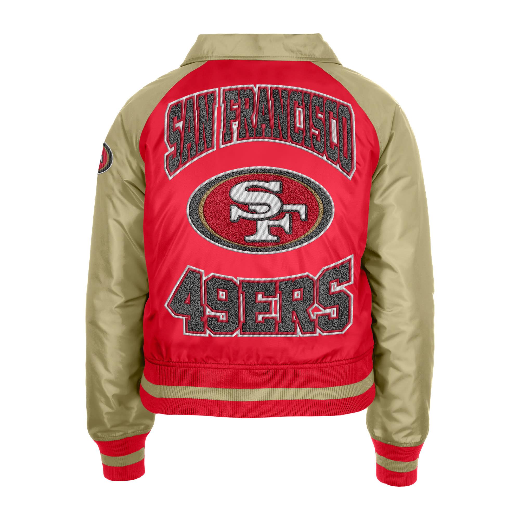 New Era San Francisco 49ers Varsity Jacket Red