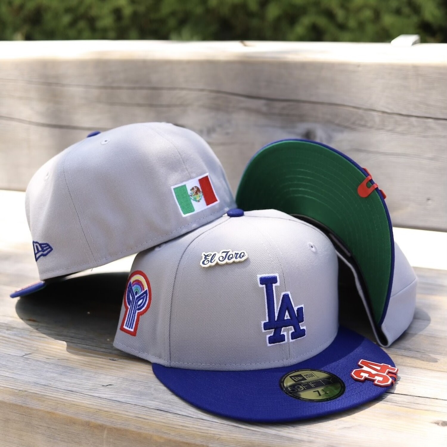 NEW ERA CAP New Era LA Dodgers Two Tone Oversized T-Shirt In Off