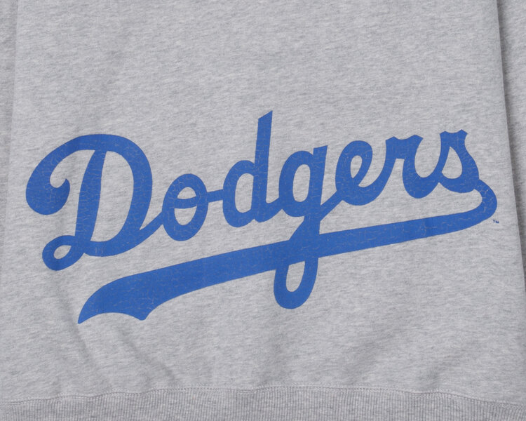 New Era LA Dodgers Men's NE Sum Class Gray P/O Hoodie
