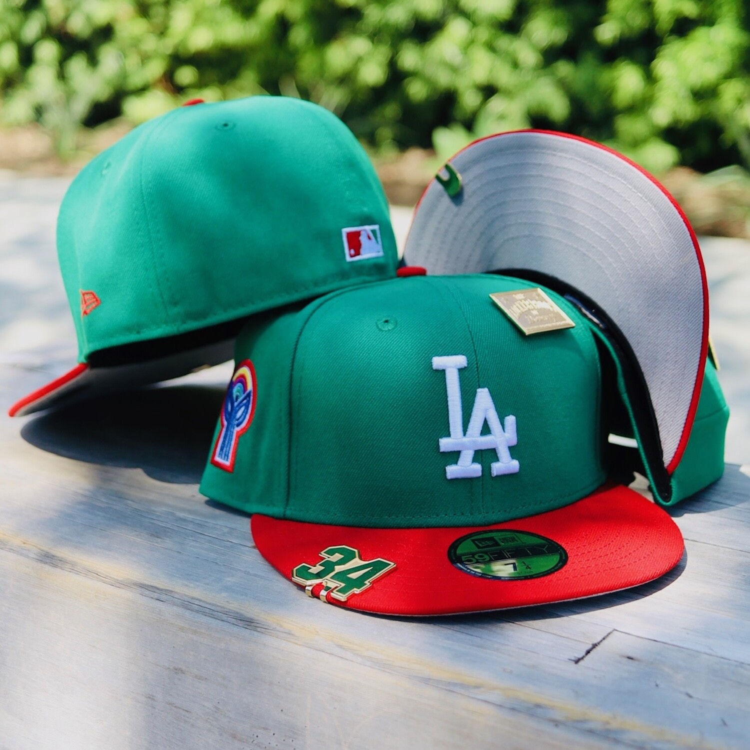 LA Bicentennial Green/Red - The Locker Room of Downey