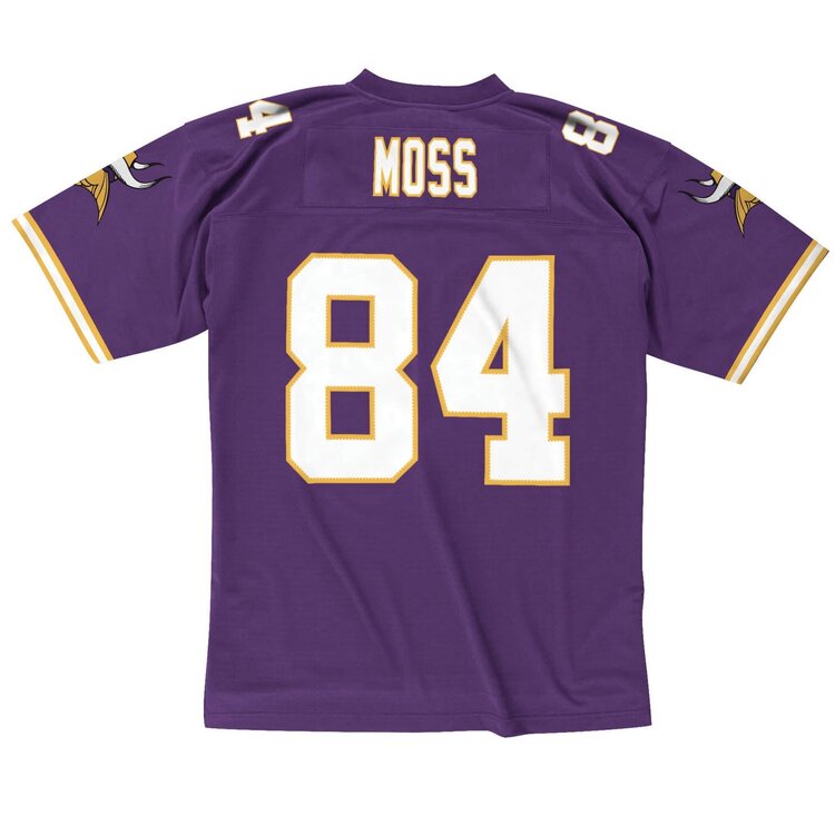 Mitchell and Ness NFL Minnesota Vikings Men's M&N 1998 Randy Moss #84 Jersey Purple
