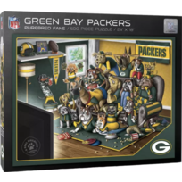 You The Fan Puzzle 500 pcs - Purebred Fans A Real Nailbiter - Green Bay Packers