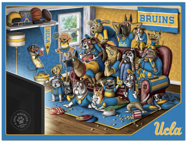 You The Fan Puzzle 500 pcs - Purebred Fans A Real Nailbiter - UCLA Bruins