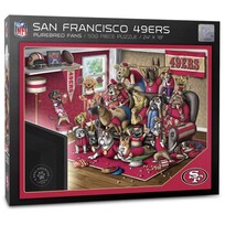 You The Fan Puzzle 500 pcs - Purebred Fans A Real Nailbiter - SF 49ers