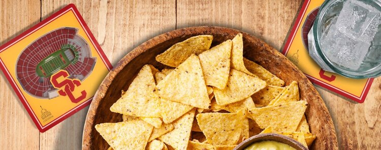 You The Fan Stadium View Coasters - USC Trojans