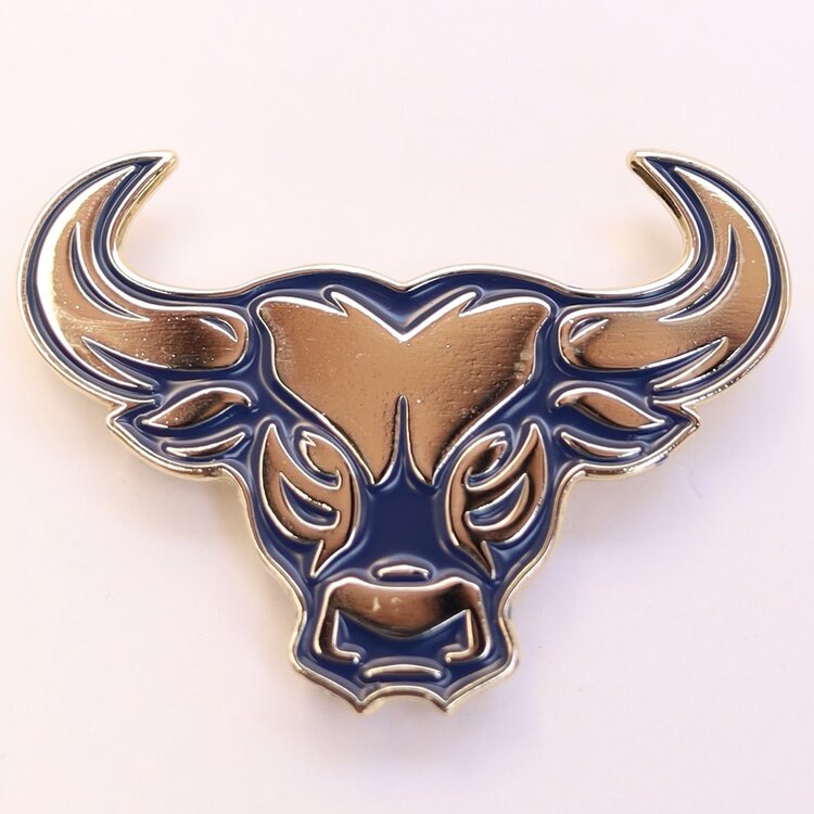 TLR of Downey Gold Royal Bull Pin