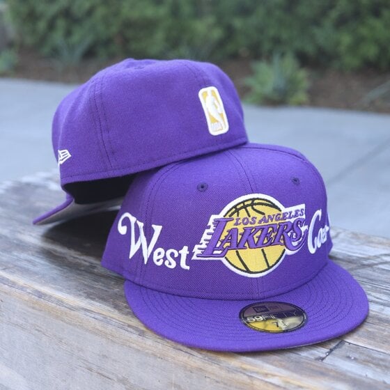 Los Angeles Lakers Hats, Western Snapback, Lakers Locker Room Caps
