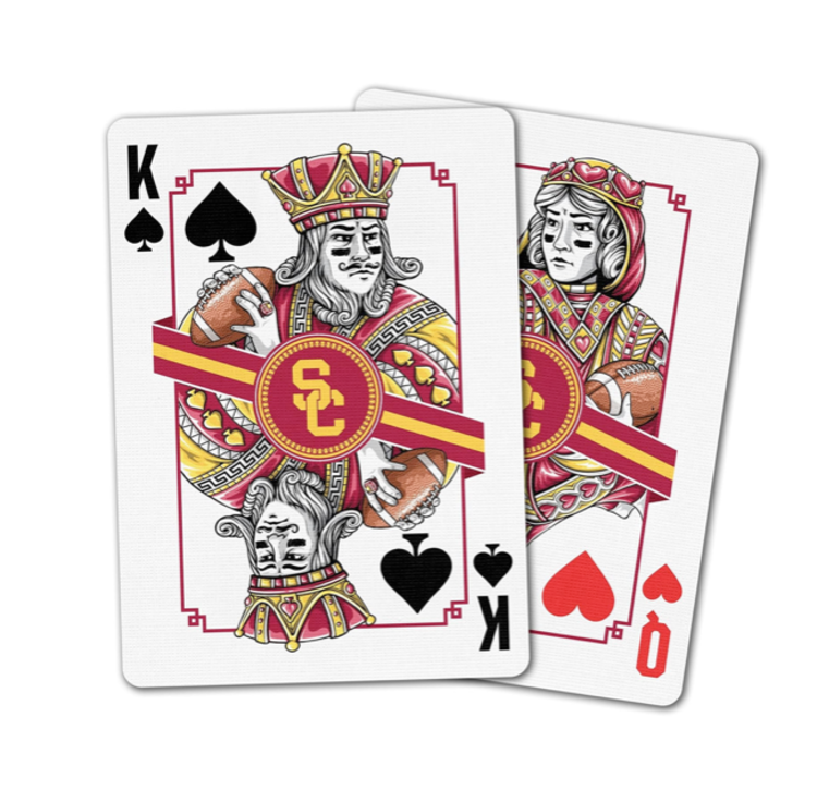 You The Fan Playing Cards - USC Trojans