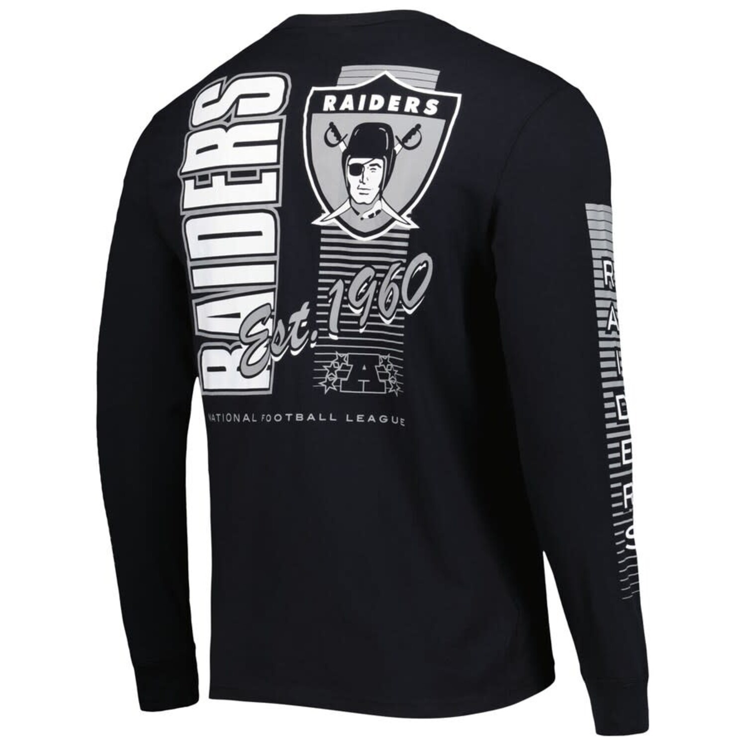 Raiders M&N Fashion Long Sleeve Tee - The Locker Room of Downey