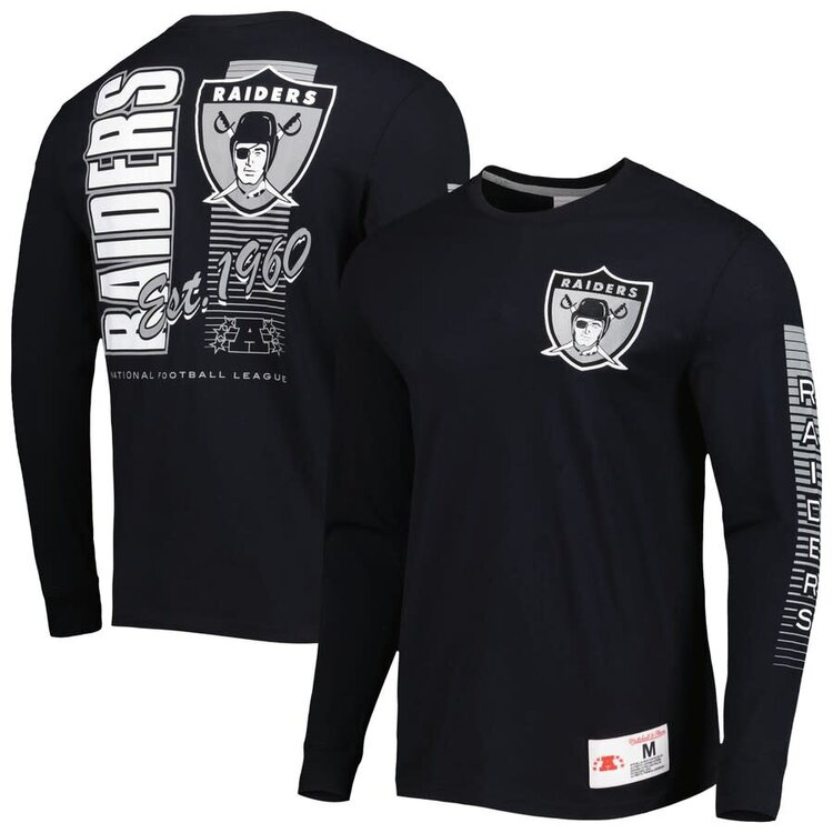 Mitchell and Ness Raiders M&N Fashion Long Sleeve Tee