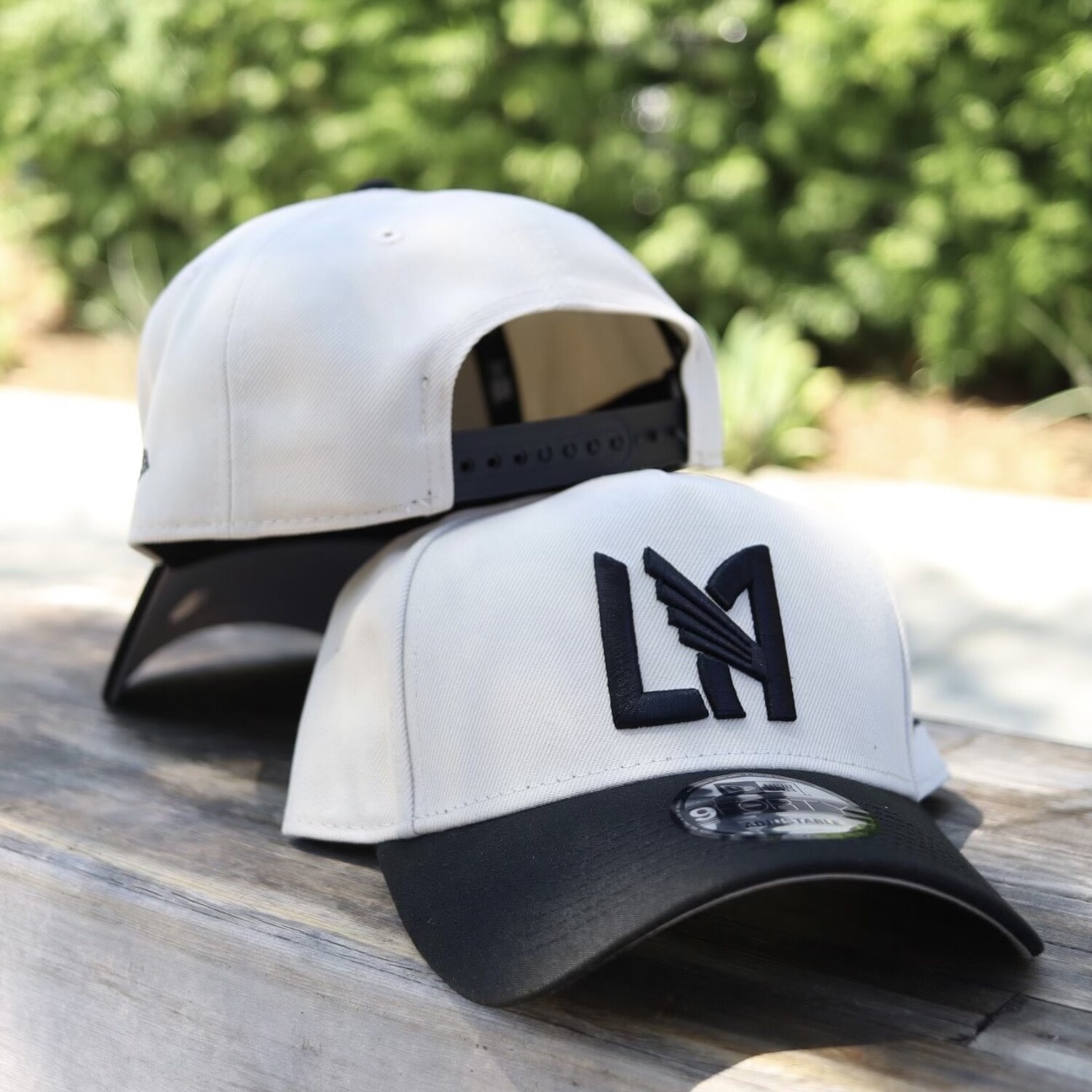 LAFC Black Team Trucker Mesh 940 Snapback - The Locker Room of Downey