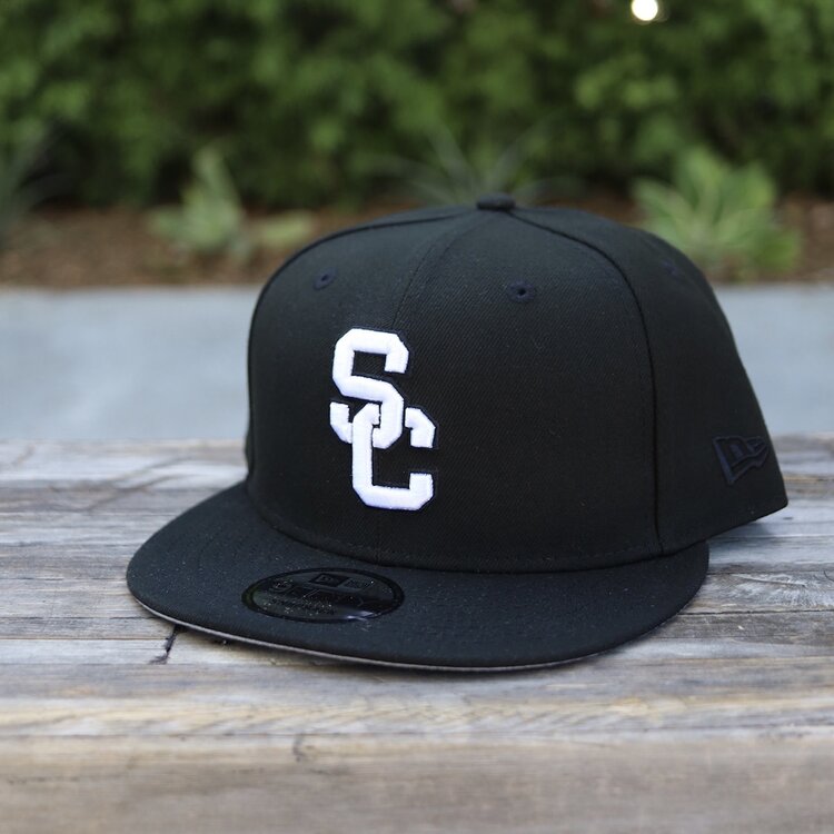 New Era USC Interlock Black White 950 Snapback