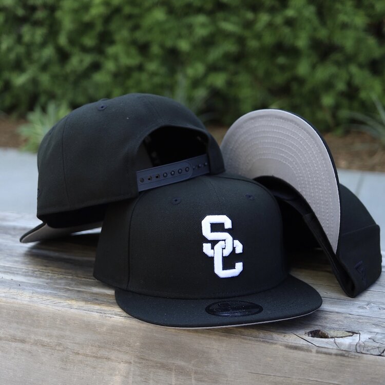 New Era USC Interlock Black White 950 Snapback