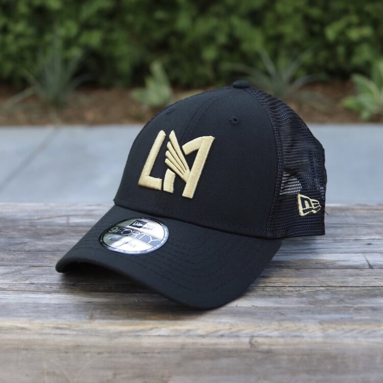 New Era LAFC Black Team Trucker Mesh 940 Snapback