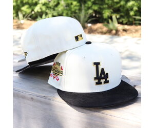 New Era LA 100th Black Cord/Brown