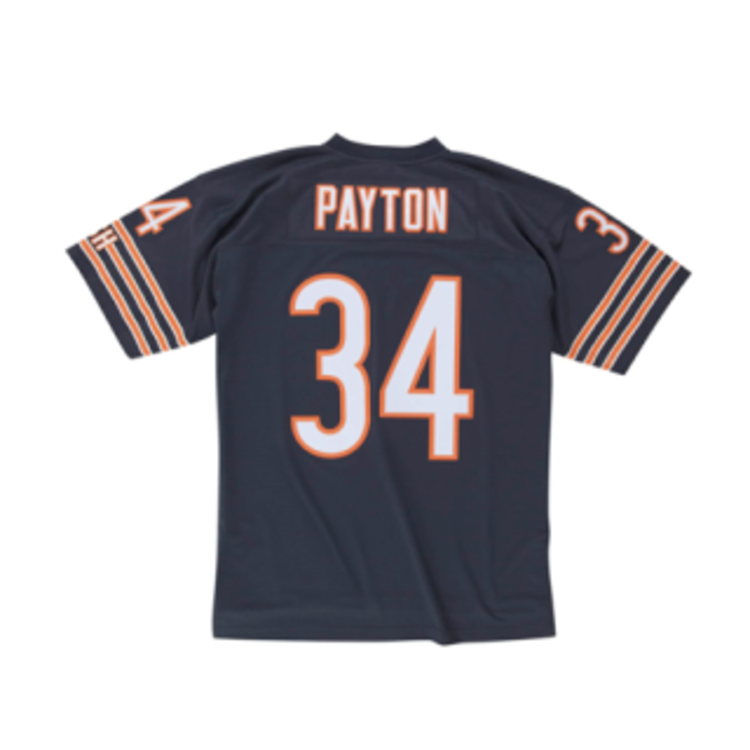 Mitchell and Ness Chicago Bears Men's Mitchell & Ness 1985 Walter Payton #34 Jersey Navy