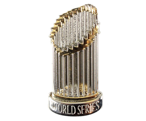 MLB World Series Trophy Pin