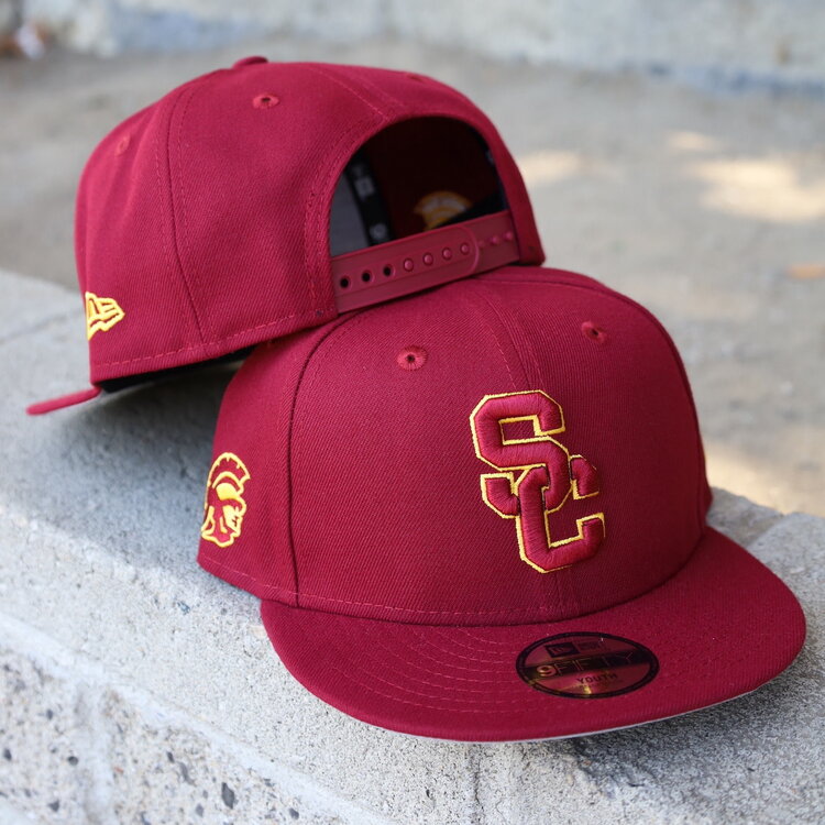 New Era USC Youth Interlock Cardinal 950 Snapback