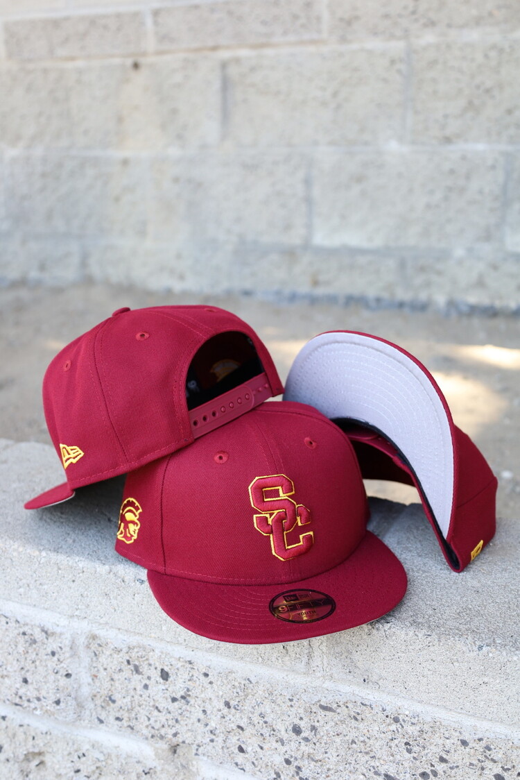 New Era USC Youth Interlock Cardinal 950 Snapback