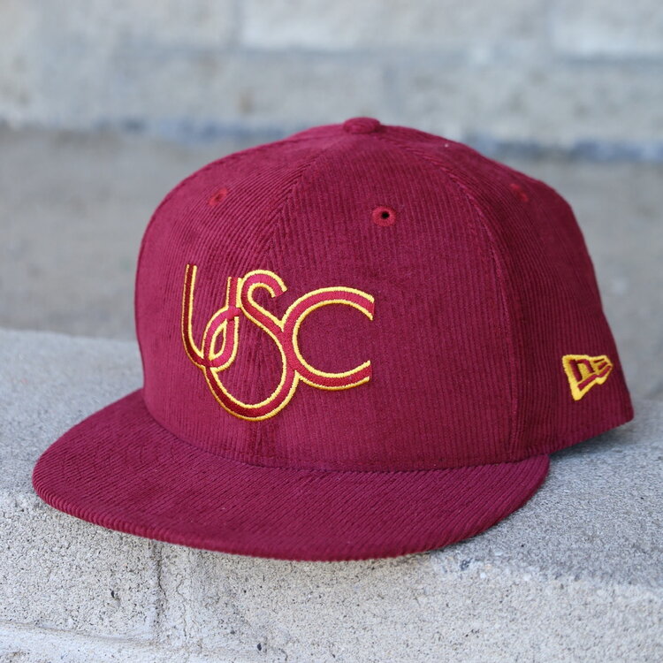 New Era USC Retro Cardinal Corduroy 950