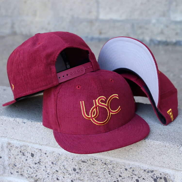 New Era USC Retro Cardinal Corduroy 950