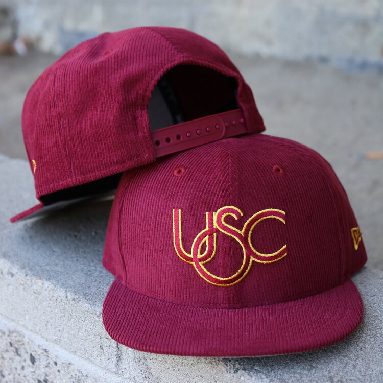 New Era USC Retro Cardinal Corduroy 950