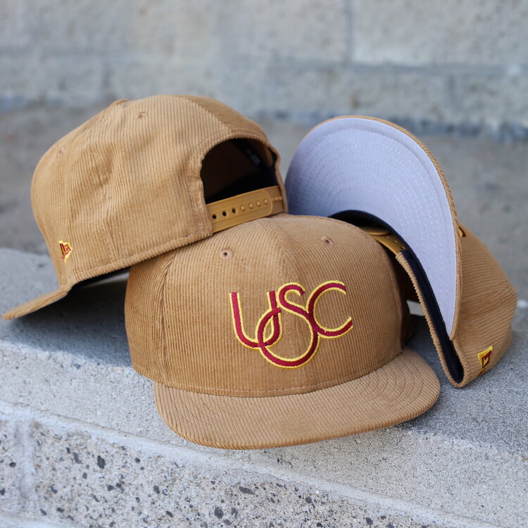 New Era USC Retro Khaki Corduroy 950