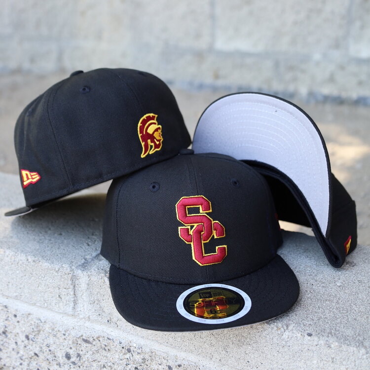 New Era USC Youth Interlock Black Team