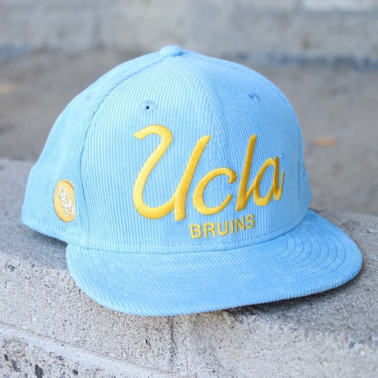 New Era UCLA Retro Light Blue Corduroy 950