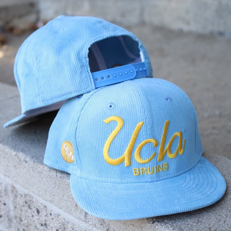 New Era UCLA Retro Light Blue Corduroy 950