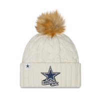 New Era Cowboys NFL 2022 W Sideline Knit Ivory