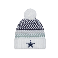 New Era Cowboys NFL 2023 W Sideline Knit Ivory