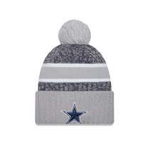 New Era Cowboys NE 23 Sideline Sport Knit Navy/Gray