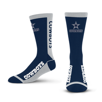 For Bare Feet Sportswear NFL Men's MVP Socks Dallas Cowboys Large