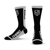 For Bare Feet Sportswear NHL Men's MVP Socks Los Angeles Kings Large