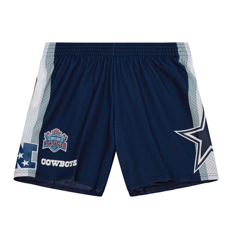 Mitchell and Ness Cowboys M&N Men's City Collection Shorts Navy