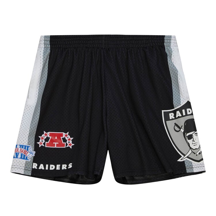 Mitchell and Ness Raiders M&N Men's City Collection Shorts Black