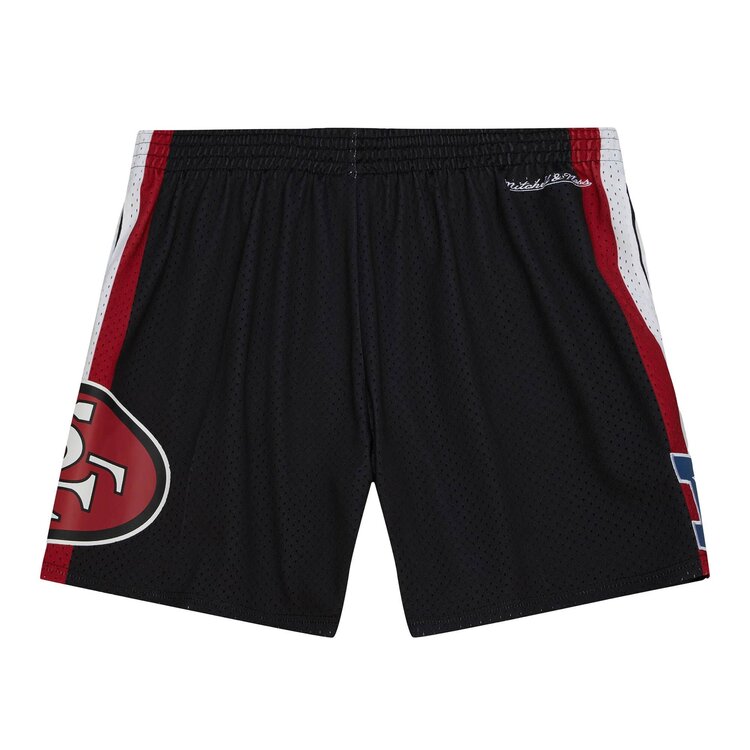 Mitchell and Ness 49ers M&N Men's City Collection Shorts Black