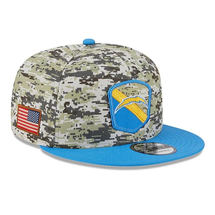 New Era Los Angeles Chargers 2023 Salute to Service Snapback 950