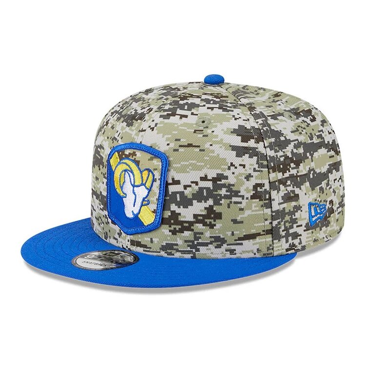 New Era Los Angeles Rams 2023 Salute to Service Snapback 950