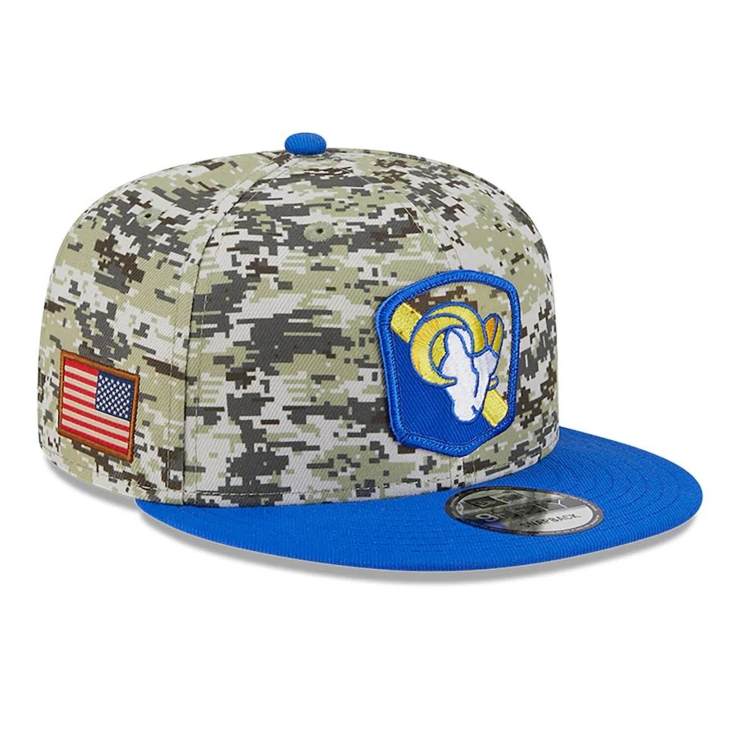 Los Angeles Rams New Era 2022 Salute to Service 9FORTY Cap