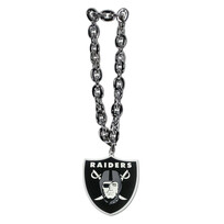 Fan Fave Raiders Fan Chain Silver