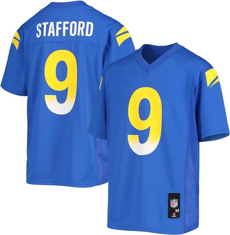 NFL NFL Youth Jerseys LA Rams Matthew Stafford #9 Royal